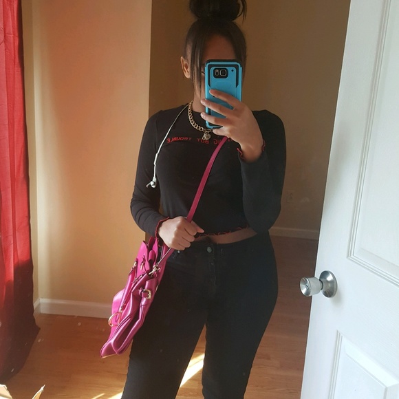 Large Satchel/ Chandler Saffiano Satchel - Picture 7 of 8